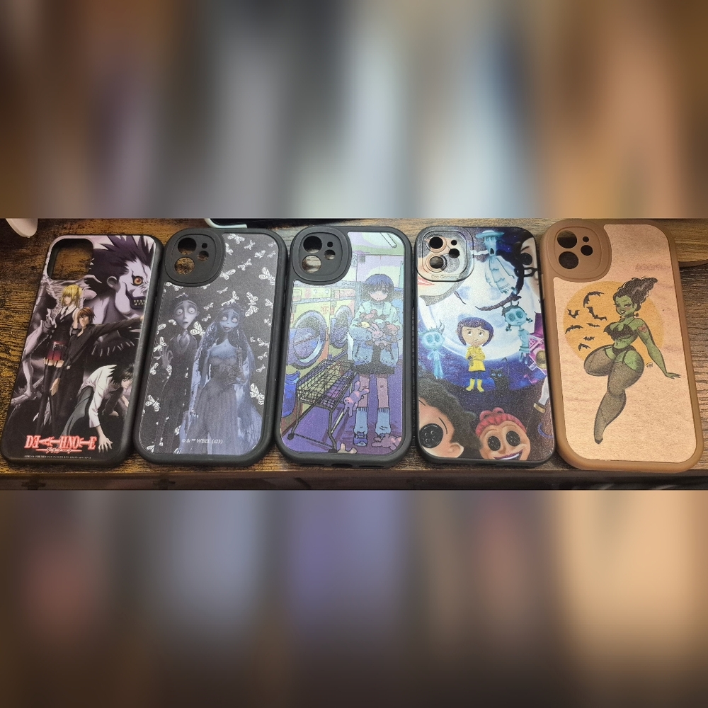 5 Brand New Iphone 11 Case Bundle